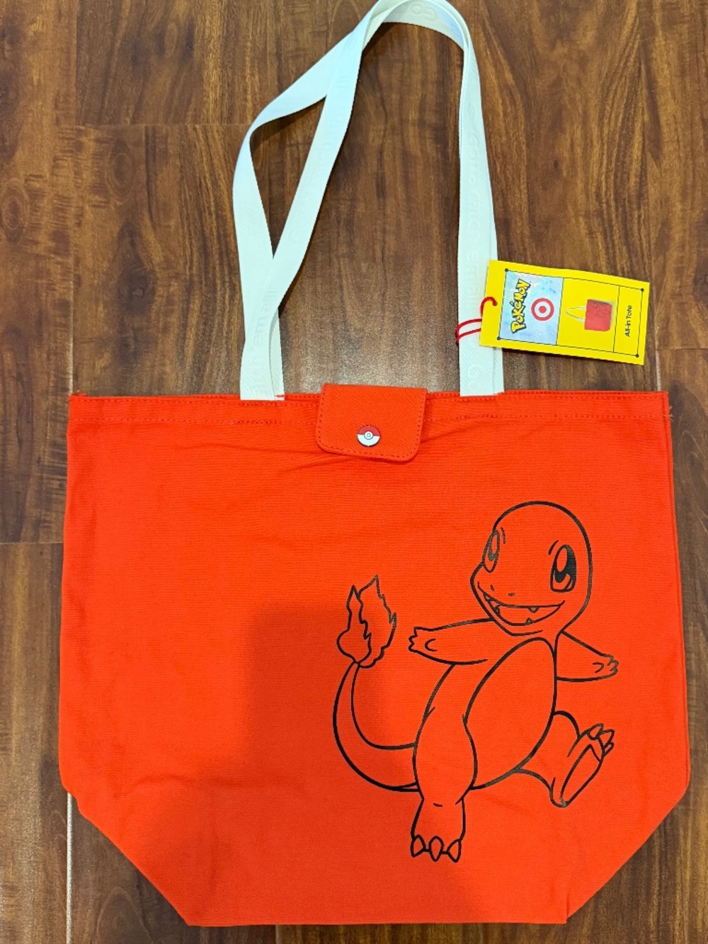 NWT Pokemon X Target Reuseable Tote Bag & Bag Charm Set - Picture 2 of 3